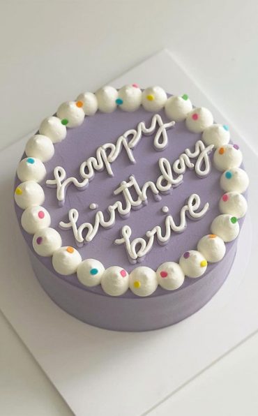 Simple Birthday Cake Ideas You Have To See | Minimalist Birthday Cakes