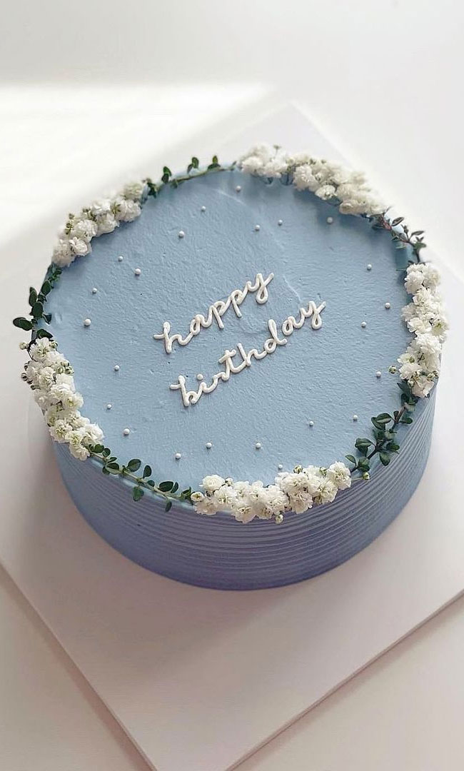 Simple Birthday Cake Ideas You Have To See | Minimalist Birthday Cakes