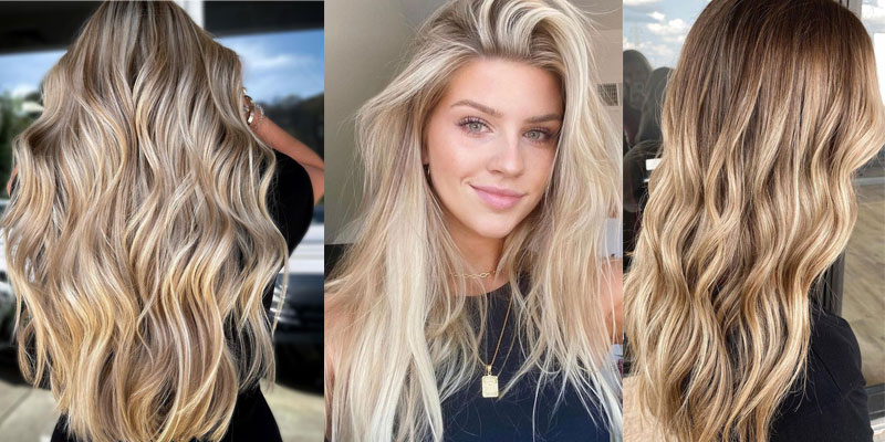 17 Blonde Hair Colour | Hair with and lowlights