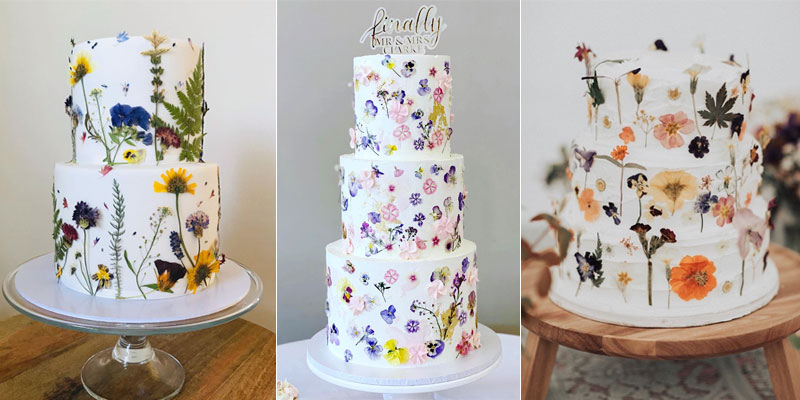 Pressed Flowers and Cake Decorating - My Cake School