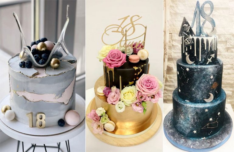 14 Fabulous 18th Birthday Cake Ideas - 18th BirthDay Cake IDeas 4 770x501