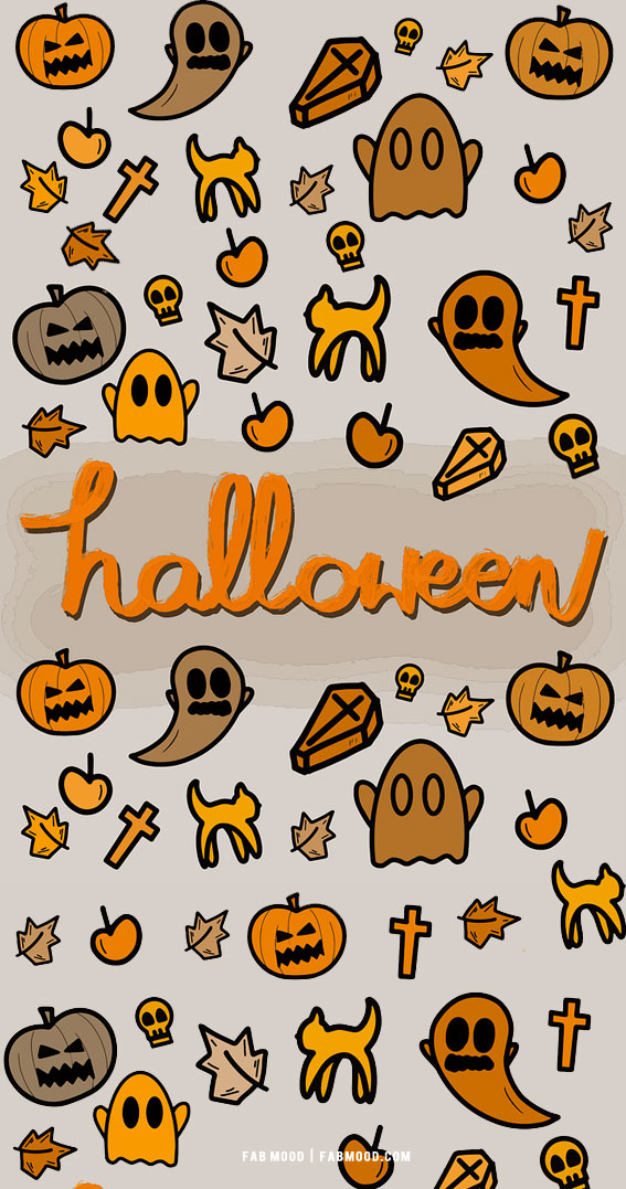 Trendy Halloween Fabric Wallpaper and Home Decor  Spoonflower
