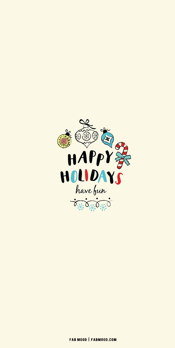 happy holidays wallpaper