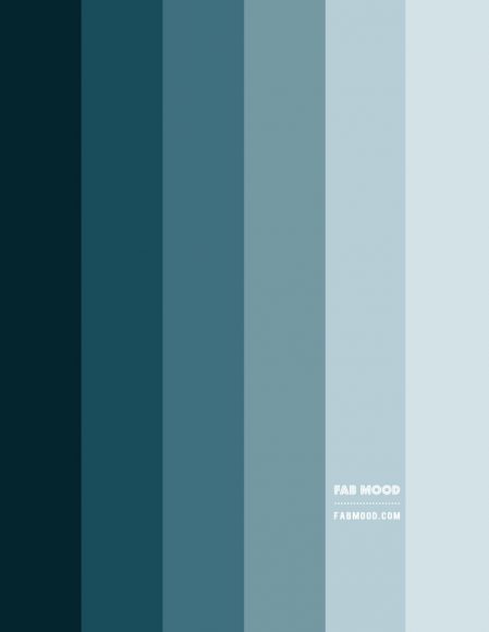 Winter Blue Teal Colour Scheme – Colour Palette 152 1 - Fab Mood ...