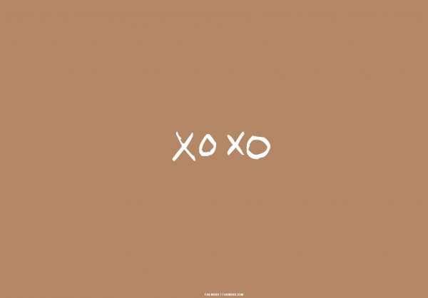 25 Brown Aesthetic Wallpaper for Laptop : XOXO 1 - Fab Mood | Wedding ...