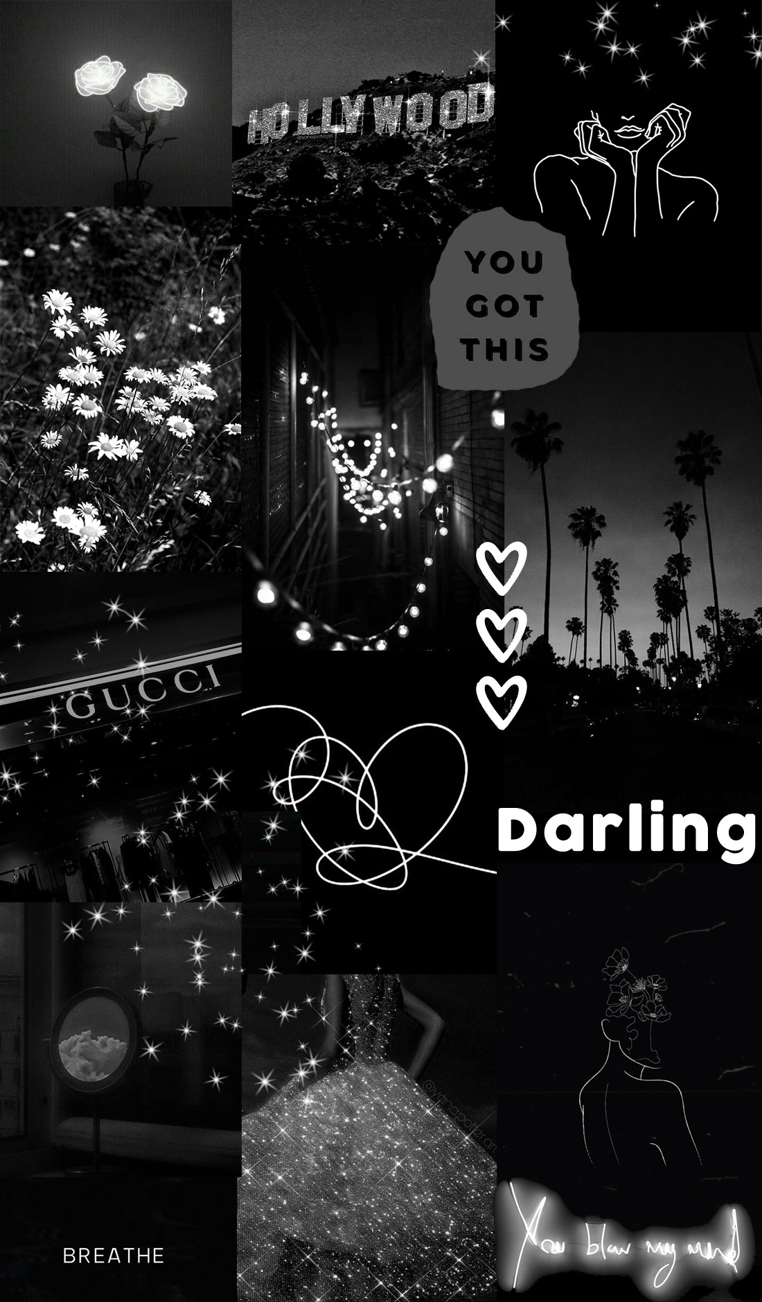 Free download 14 Black and White Wallpaper Collages Valentines Day Collage  736x1592 for your Desktop Mobile  Tablet  Explore 27 Valentines Day  Aesthetic Collage Wallpapers  Valentines Day Background Pictures Funny