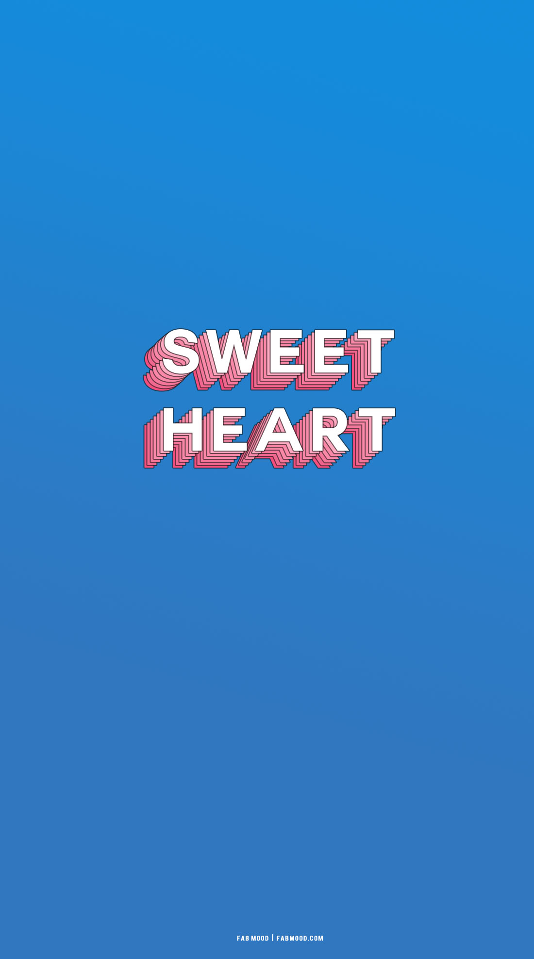15 Azure Blue Wallpapers For Phone : Pink Sweet Heart