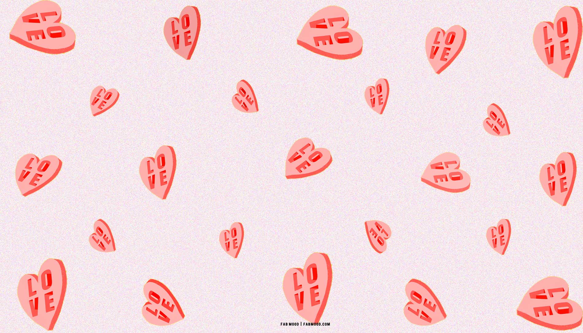 Valentines Day Wallpaper for Laptop Candy Heart Love You 1  Fab Mood   Wedding Colours Wedding Themes Wedding colour palettes