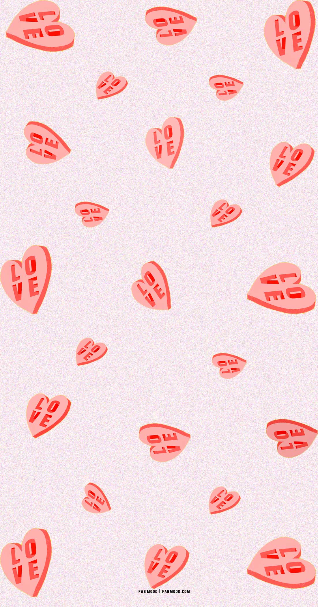 Peach Hearts Valentines day wallpaper  Idea Wallpapers  iPhone WallpapersColor  Schemes