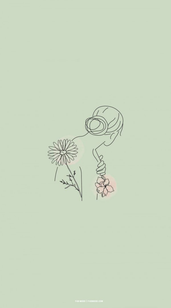 20 Cute Spring Wallpaper for Phone & iPhone : Flower & Woman Pastel ...