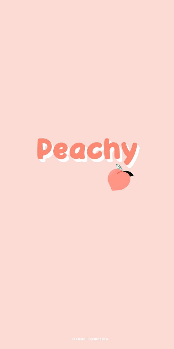 15 Cute Summer Wallpaper Ideas For iPhone & Phones : Peachy 1 - Fab ...