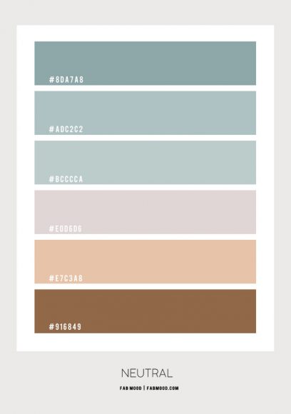 Mint, Sea Foam and Nude Colour Scheme – Colour Palette 166 1 - Fab Mood ...