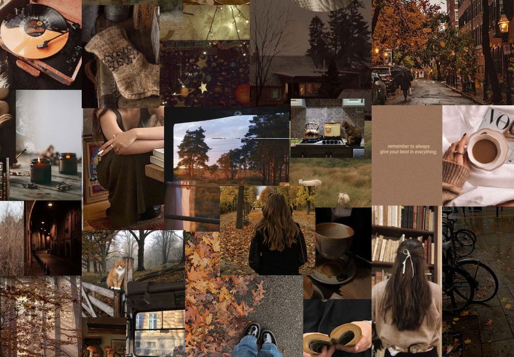 10 Autumn Collage Wallpaper Ideas for PC & Laptop : Be You Not Them 1 ...