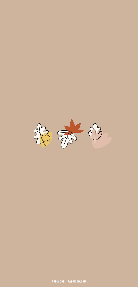 Cute Fall Wallpaper Ideas to Brighten Up Your Devices : Simple