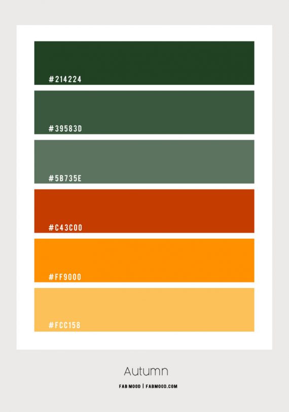 Autumn Colour Combo – Colour Palette 169 1 - Fab Mood | Wedding Color ...