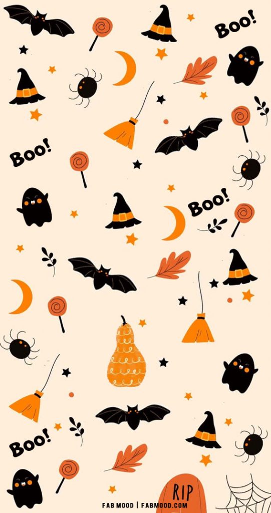 12 Cute Halloween Wallpaper Ideas : Boo! 1 - Fab Mood | Wedding Color ...