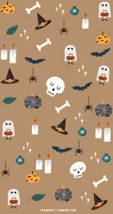 12 Cute Halloween Wallpaper Ideas : Brown Wallpaper 1 - Fab Mood ...