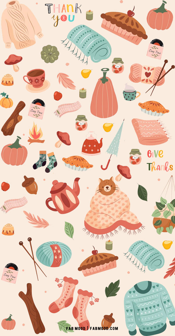 Cute Fall Wallpaper Ideas to Brighten Up Your Devices : Happy Fall