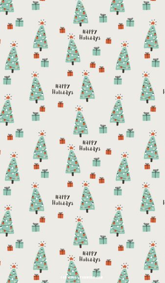 30+ Christmas Aesthetic Wallpapers : Mint Christmas Tree 1 - Fab Mood ...