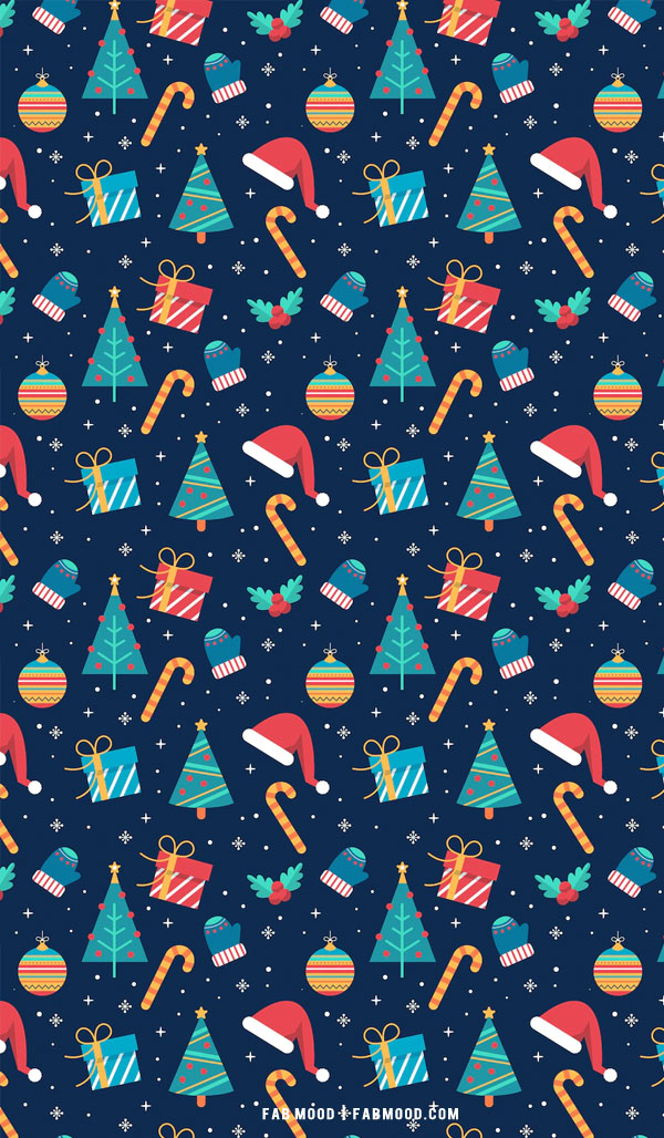 30+ Christmas Aesthetic Wallpapers : Variety Christmas Bauble