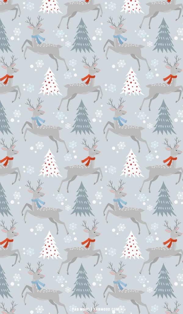 30+ Christmas Aesthetic Wallpapers : Grey Winter Wallpaper 1 - Fab Mood ...