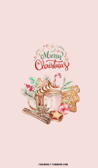 30+ Christmas Aesthetic Wallpapers : Warm Drink Wallpaper 1 - Fab Mood ...