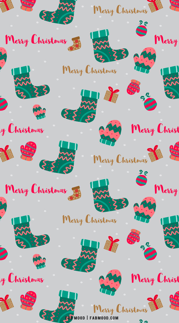 30+ Christmas Aesthetic Wallpapers : Cozy Sock Grey Background 1 - Fab Mood  | Wedding Colours, Wedding Themes, Wedding colour palettes