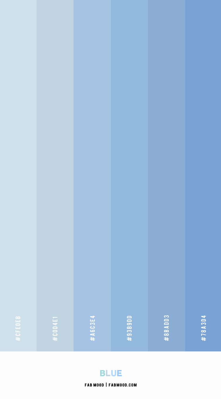 pastel blue  Color Palette Ideas