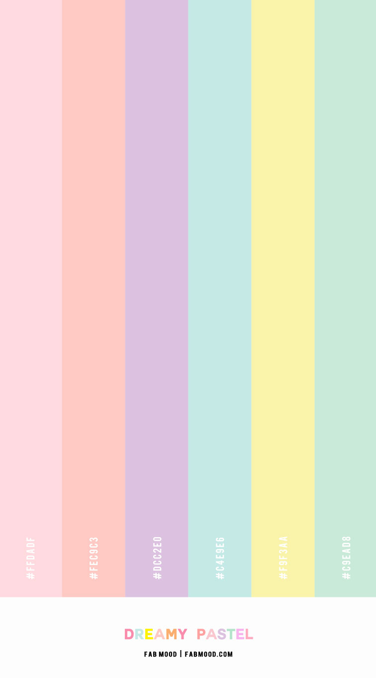 7 Best Pastel Colour Schemes For Spring And Summer 1 Fab Mood 