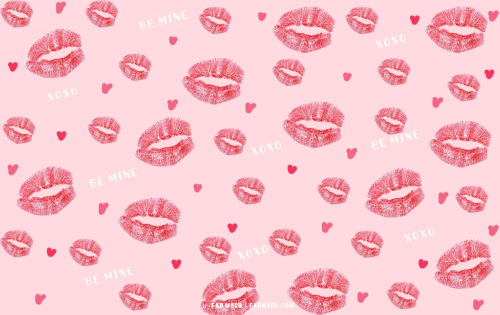 Lots of Kisses – Cute Valentine's Wallpaper for Laptop 1 - Fab Mood ...