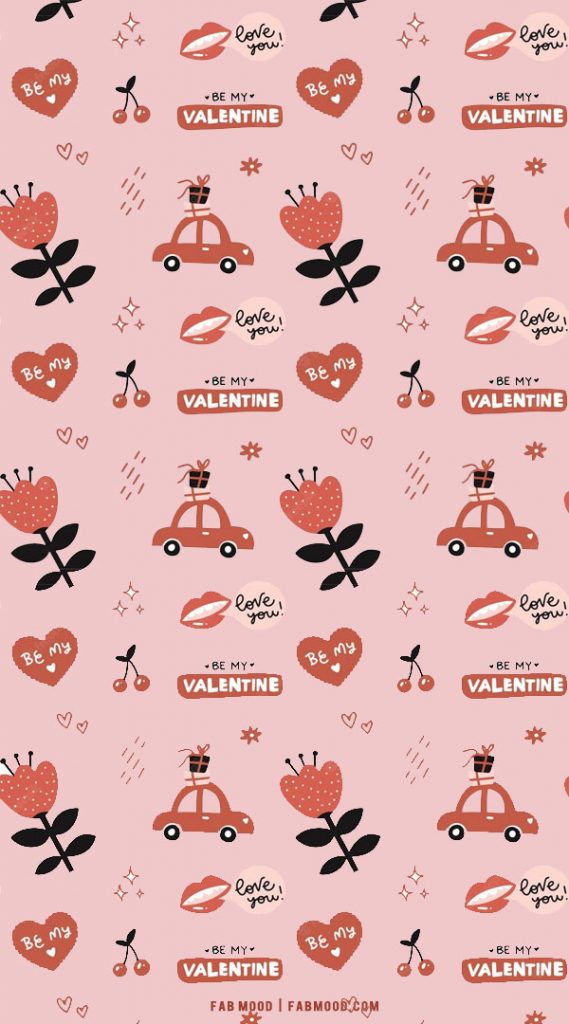 Cute Valentine's Wallpaper for Phone 1 - Fab Mood | Wedding Color