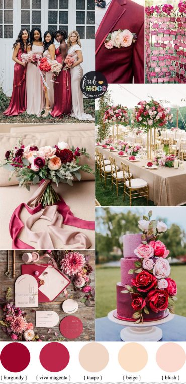 Viva Magenta Wedding Ideas ― How To Use Pantone's Colour Of The Year 1 ...