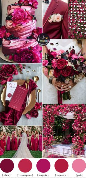 Viva Magenta Wedding Ideas ― How To Use Pantone's Colour Of The Year 1 ...