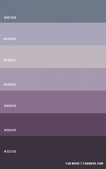 Blue Grey and Purple ― Color Scheme 49 1 - Fab Mood | Wedding Color ...