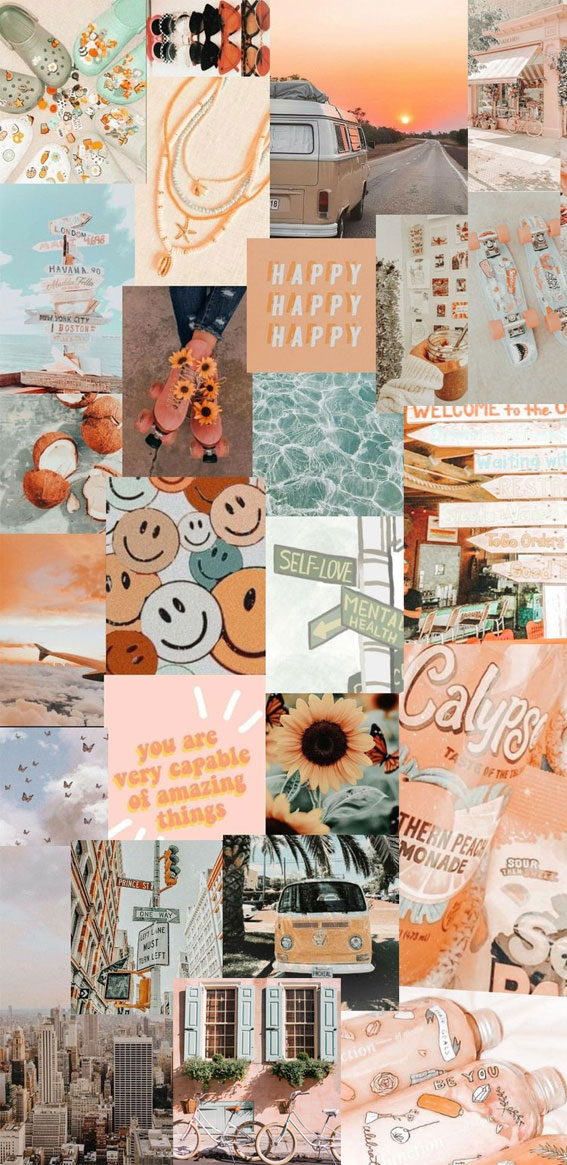 18 Delightful Summer Wallpaper Ideas : Preppy Donut Wallpaper for