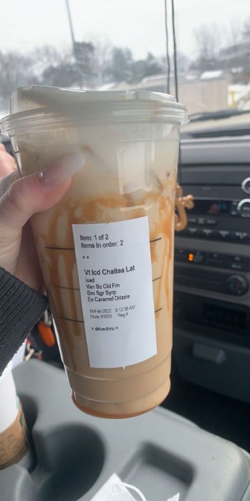 50+ Starbucks Drinks For Your Next Order : Iced Chiatea Latte 1 - Fab ...