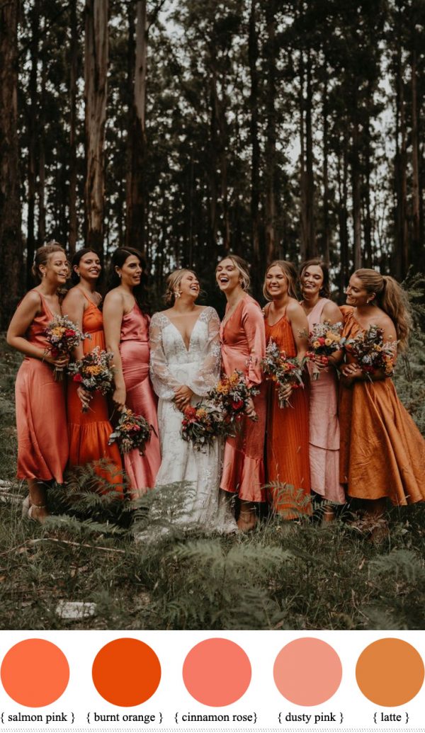 14 Trendy Color Combinations for Fall Weddings 1 - Fab Mood | Wedding ...