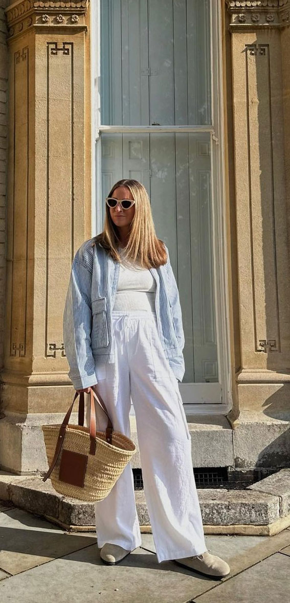 Effortless Elegance: Embracing Summer with Linen Trousers 1 - Fab Mood