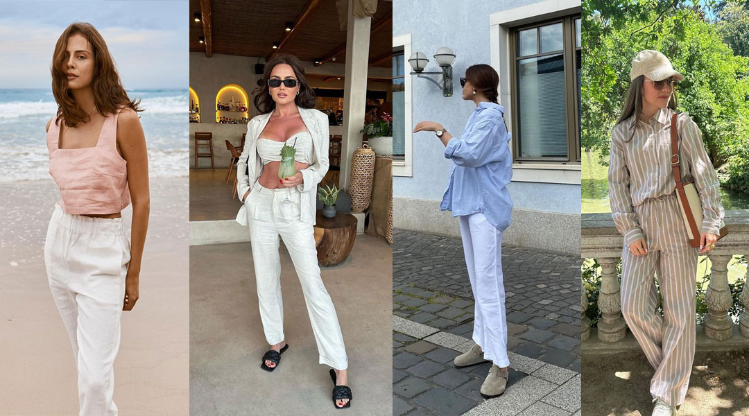 6 Easy Linen-Trouser Outfits to Copy in Summer 2023