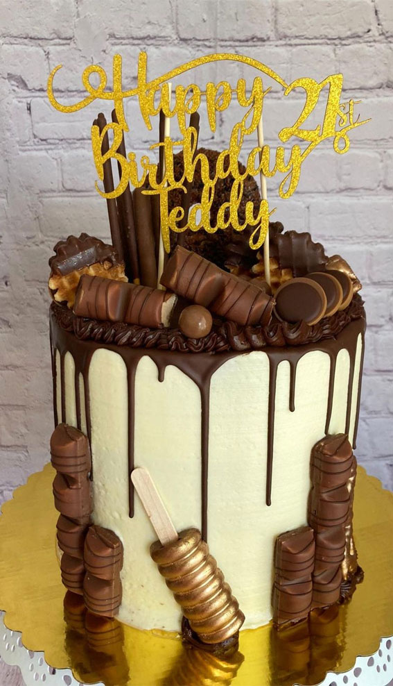15 Delicious and Cute 21st Birthday Cake Ideas You Can Copy - Its Claudia G