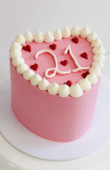 Cheers to 21 A Toast to Adulthood : 21st Birthday Cake Ideas 1 - Fab ...