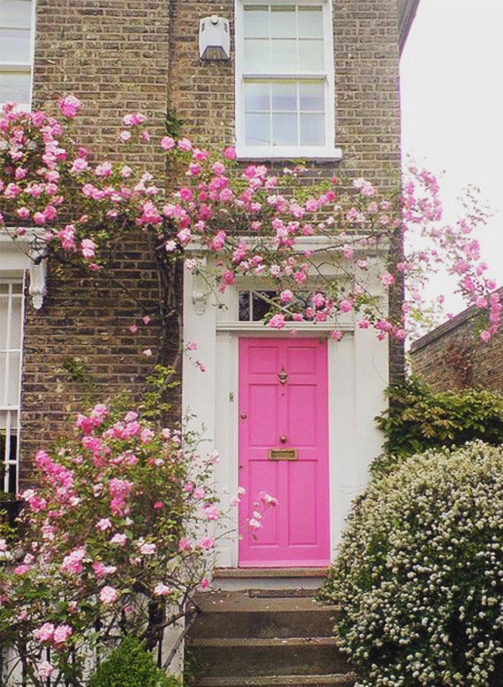 pink door, pink front door, entrance door, pink entrance door, pink front door, pink front door ideas