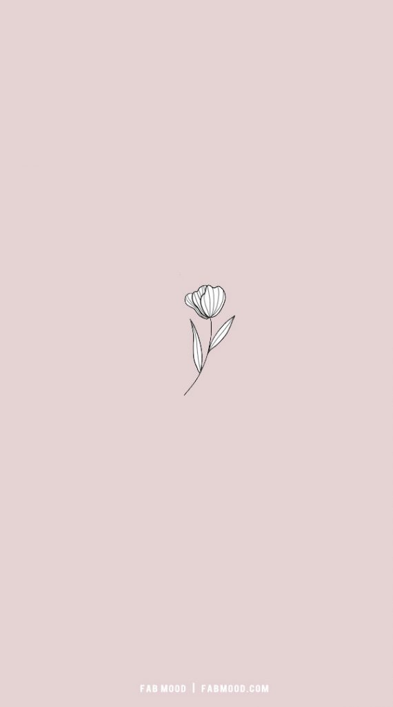 10 Flower Wallpaper Ideas for Phone & iPhone : Minimalist Floral ...