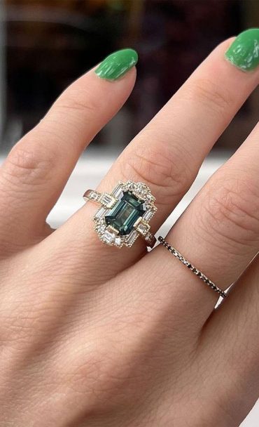 17 Symbolic Halo Engagement Rings Radiating Love and Unity 1 - Fab Mood ...