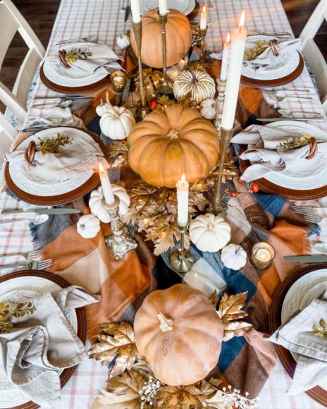 Autumn Elegance: 15 Creative Fall Tablescape and Centerpiece Ideas 1 ...