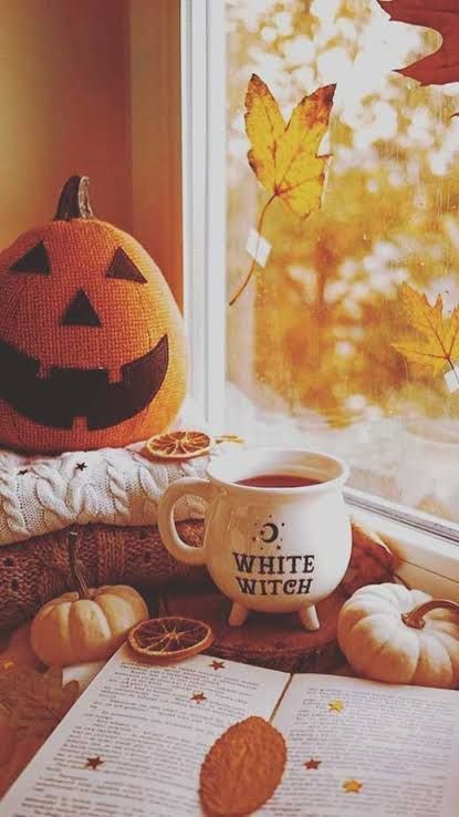 Fall Aesthetic Mug Autumn Mug Halloween Coffee Mug Spooky Season Fall Vibes  Pumpkin Mug 