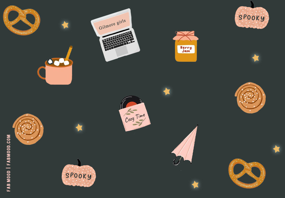 Cute Fall Wallpaper Ideas to Brighten Up Your Devices : Dark Blue Wallpaper for Desktop & Laptop