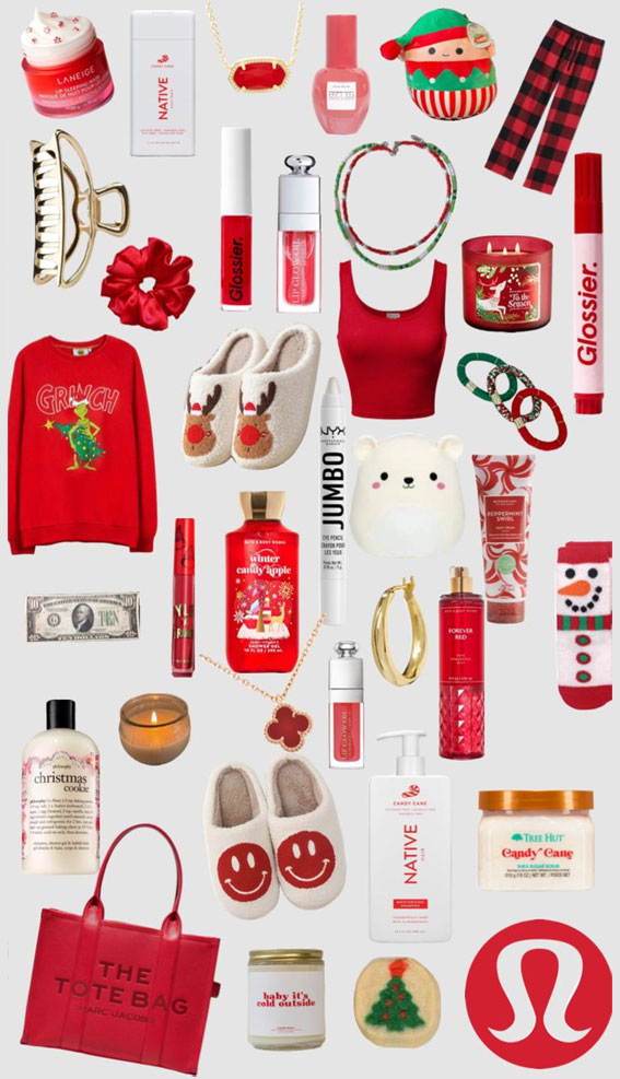 Holiday Happiness 50 The Perfect Christmas Wishlist Ideas : Grinch Red ...