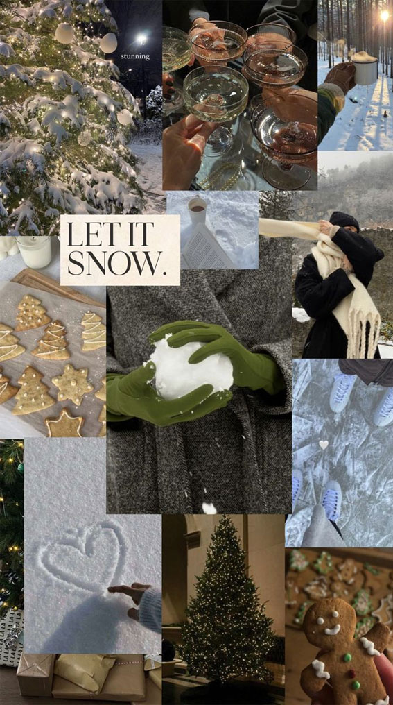 winter collage, winter aesthetic, winter collage for phone, winter homescreen, winter home screen aesthetic, snow aesthetic, winter snow collage, winter collage iphone