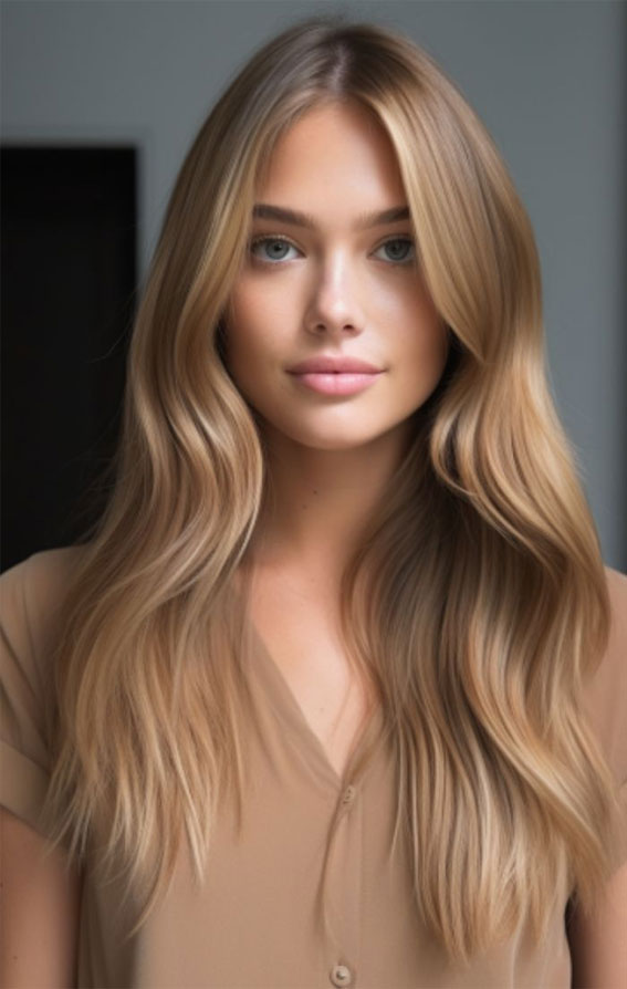 hair color trends 2024, hair color trends, golden bronde, hair color ideas 2024